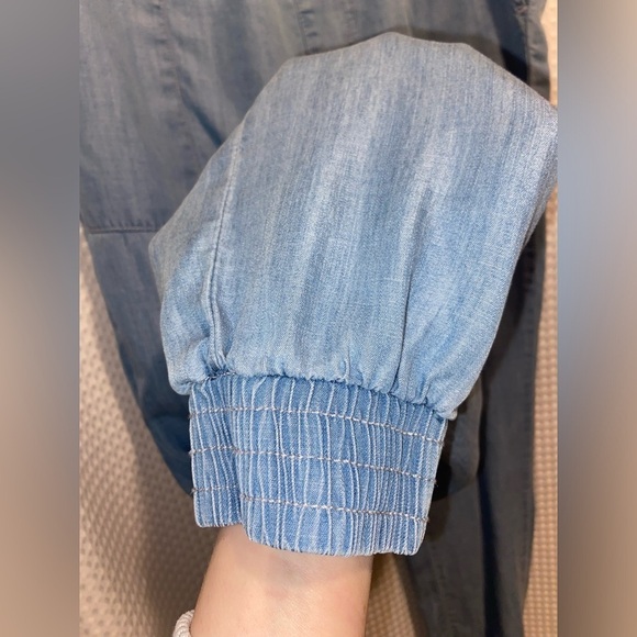 Women’s HARLOW 100% tencel elastic waist paperbag Joggers size small - Picture 9 of 11